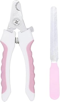 Orret Home Nail Clipper and Rasp Set for Pets, Manicure Set, Ergonomic Design, Safe and Precision Cutting