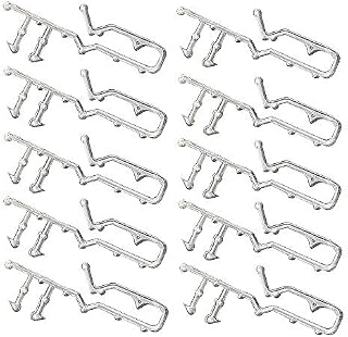 2 inch Hidden Channel Valance Clips for Horizontal Wood Mini Blinds from Shade