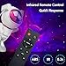 Replacement Remote Compatible with Mooyran -Astronaut Star Projector Night Light - Space Buddy Projector, Galaxy Starry Nebula Ceiling Projection Lamp with Timer and 360°Adjustable-1 PCS