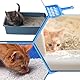 BOBOZHONG 3 Stück Katze Wurf Scoop,Katzenstreuschaufel,Katzenstreu Scooper, Kunststoff Wurf Haustier Schaufel Reinigungswerkzeug Schaufel Scoop Set für Haustier KOT