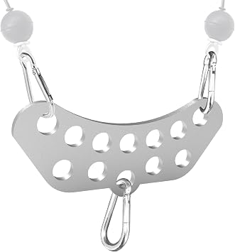 J Bryant Double to Single Adapter Plate for Cable Machine, Stainless Steel