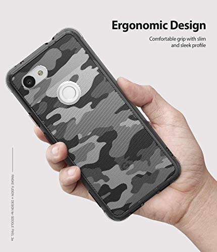 Image of Ringke Back Cover for Google Pixel 3a (2019) (TPU|Black )