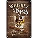 Produktbild Nostalgic-Art 22257 Open Bar - Whiskey | Retro Blechschild | Vintage-Schild | Wand-Dekoration | Metall | 20x30 cm
