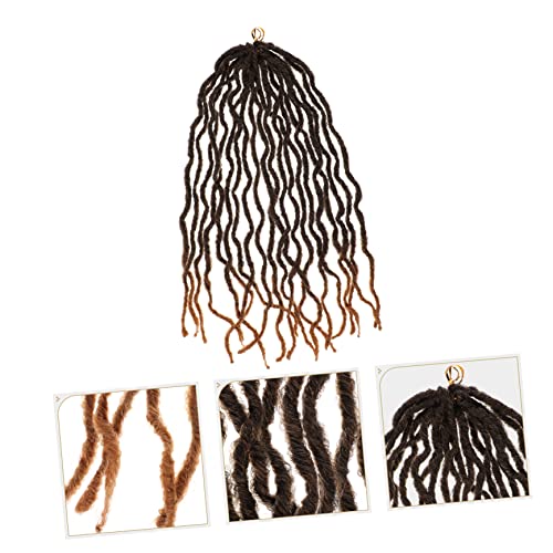 FRCOLOR 3Pcs 18 Peruca Trançando Peruca Agulhas De Crochê Para Cabelo Crespo Peruca De Extensão De C