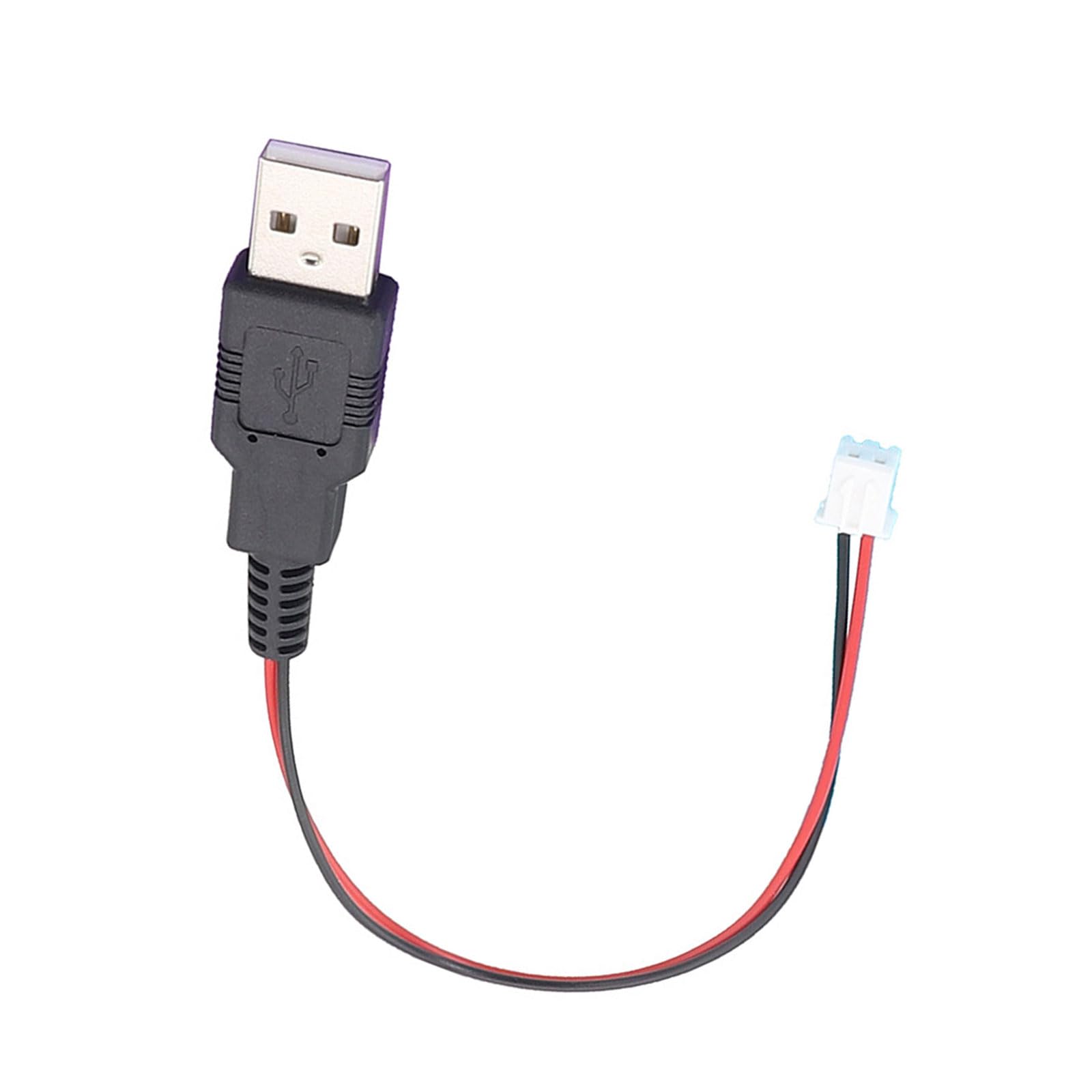 Haiki Men's As Pics Show Usb To Xh2.54 2P Terminals Cable 2Core Power Supply Cable For Power And Signals Transmission In Projects