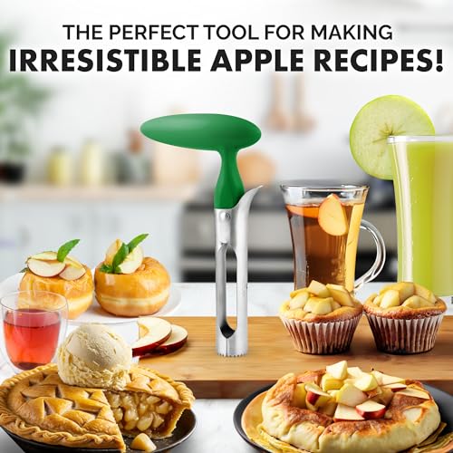 Image of Zulay Kitchen Stainless Steel Apple Corer Tool