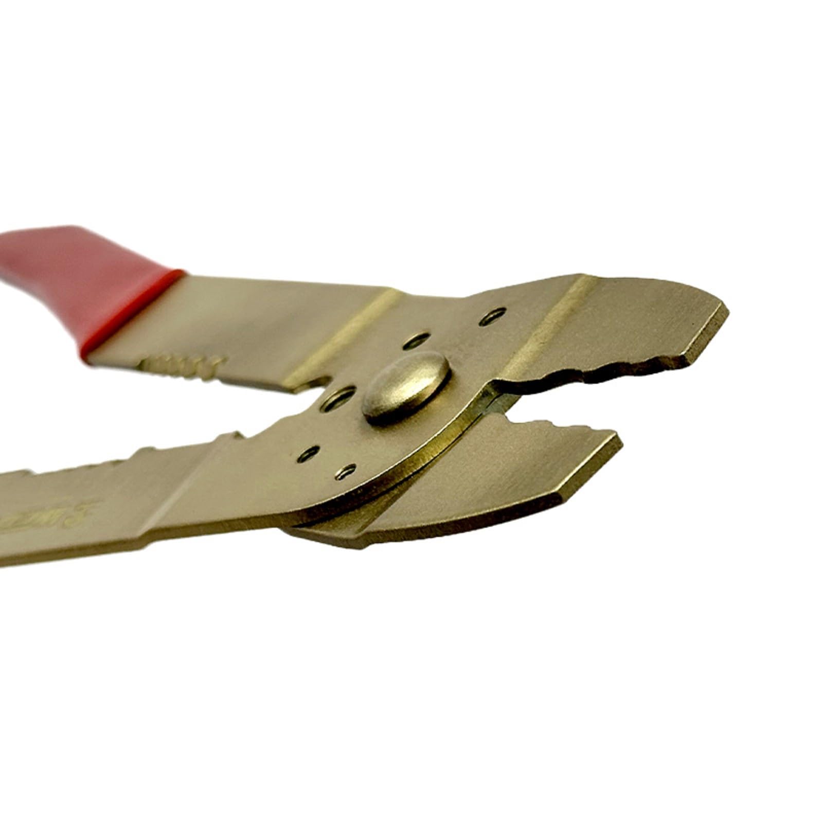 WEDO Pinza crimpatrice senza scintille, 20,3 cm, bronzo in alluminio, manici ergonomici e confortevoli, resistenza alla corrosione, certificato BAM e FM, lunghezza 200 mm
