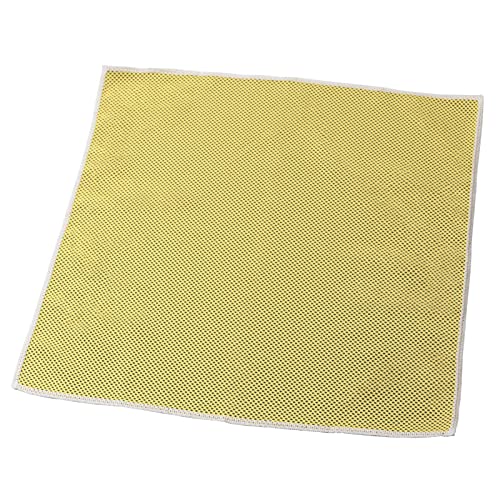 冷却タオル 冷感タオル ケース付き 振るだけ 瞬冷 ひんやり 冷たい クール タオル ハンカチ熱中症対策 (イエロー)