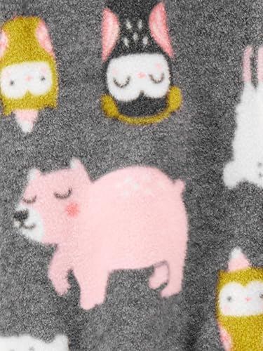 image for Simple Joys by Carter's Baby Girls' Fleece Footed Sleep and Play, Pack