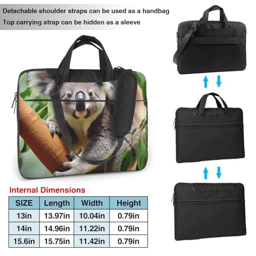 Sac d'ordinateur portable Koala mignon pour le bureau et les déplacements - 4