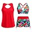 Red Floral 01