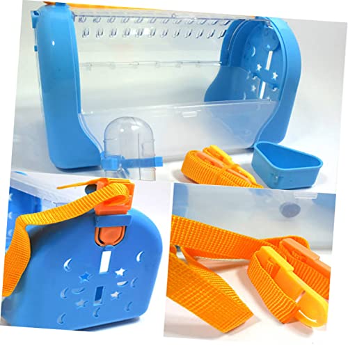 FOMIYES Mochilas 3 Pecas Gaiola De Estimação Casas De Hamster Gaiola Para Transporte De Hamster Aces
