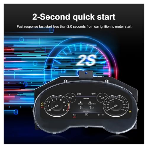 Instrumento digital de clúster y velocímetro LCD para Nissan Qashqai 2013-2018 3