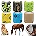 Bandage AutoadhéSif CohéSifs, 6 Pcs Bande Auto Adhesive Animaux, Bandage Elastique Cheville, Bandage Medical VéTéRinaire pour Premiers Secours Poignet Cheville Entorses et Gonflement(Multicolore)