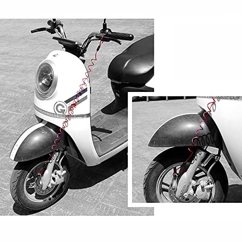 Trava de freio a disco trava de fio de aço antirroubo para motocicleta bicicleta rodas armário com c