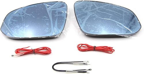 Lente de espejo retrovisor para Toyota Hilux Revo Vigo Fortuner RAV4 Innova 4Runner 2016-2020, antirreflejo, espejo azul, señal de giro,