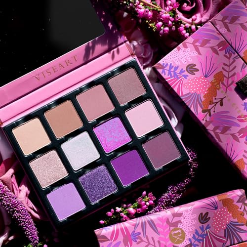 Eyeshadow Palette - Fiolet Rozciągnięty przez Viseart Paris dla kobiet - 0,63 uncji Eye Shadow