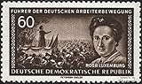 Gebiet: DDR Prophila Collection DDR 478X I geprüft, stehende Papierstruktur 1955 Führer der dt. Arbeiterbewegung (Briefmarken für Sammler)