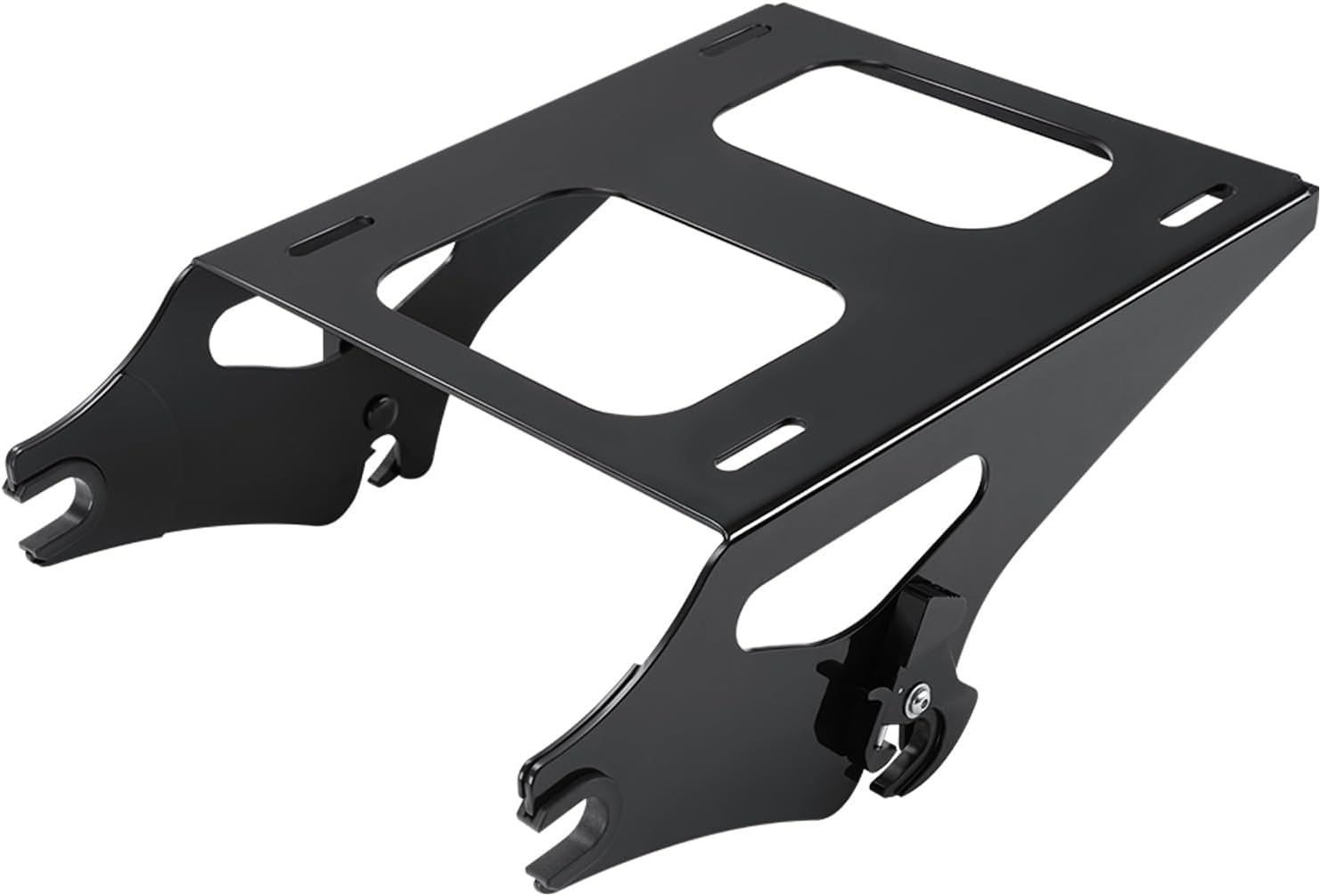 Tour Pack Mount Thicker Detachable Trunk Tour Pak Mounting Rack Bracket Compatible with Harley Touring Road King Electra Road Street Glide