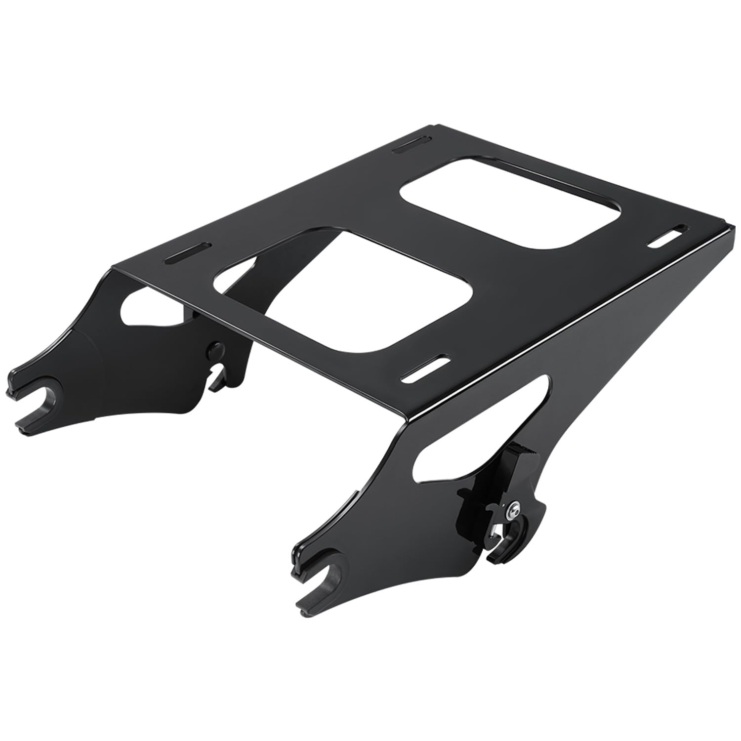 Tour Pack Mount Thicker Detachable Trunk Tour Pak Mounting Rack Bracket Compatible with Harley Touring Road King Electra Road Street Glide