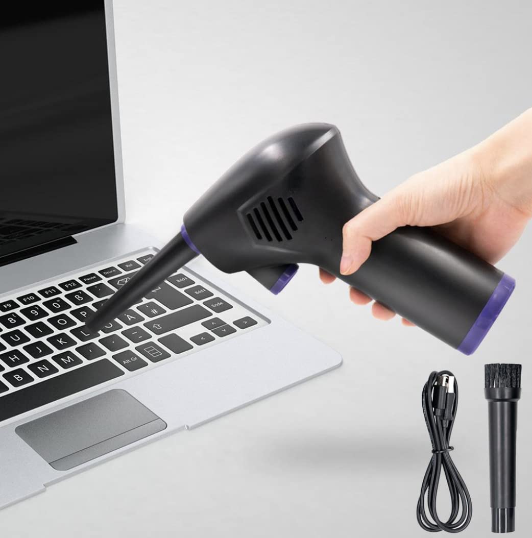 Vellichor 2 X Precision Electric Handheld Cleaning Tools Kit Compressed Air Cleaner Blaster Cordless Vacuum Cleaner Car Interior Or Laptop Cleaning Keyboard Dust Extractor Air Duster Car Cleaning Kit - View #12