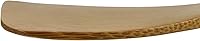 Vista 6 de Espátula Miso de Bambú 5.51 in (140mm), Cuchara, Herramienta para Miso, Bambú Ahumado, Hecho en Japón
