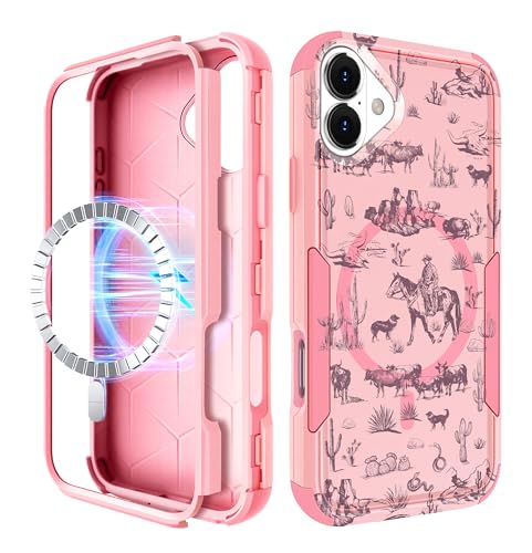 Coque pour iPhone 17 compatible MagSafe anti-choc et magnétique tendance