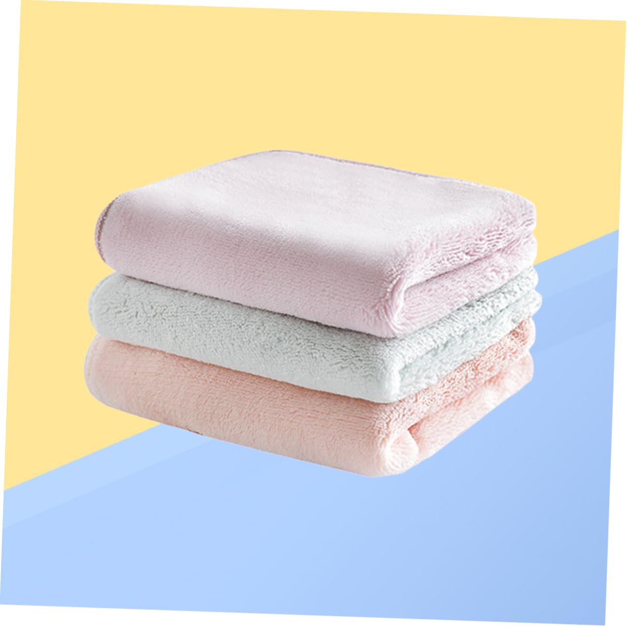 SOLUSTRE 9 Uds Paños De Cocina Absorbentes Paño De Cocina De Microfibra para Cocina Paño De Cocina De Color Sólido Paño De Cocina Sin Pelusa para Lavar Ropa