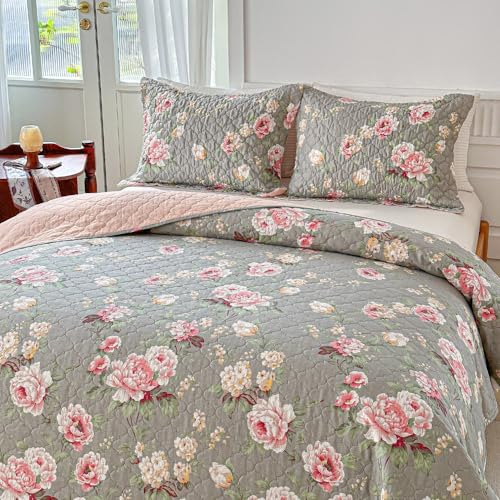 Kit Cobre Leito Colcha King 3Pç Dupla Face 150 Fios Itália Camélia
