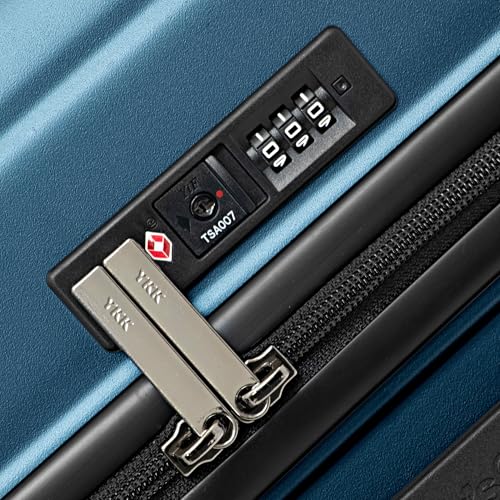 Image of Traveler's Choice Ultimax II, Matte Navy, 31-Inch Large Trunk, Ultimax II Polycarbonate Hardside Luggage With Spinner Wheels