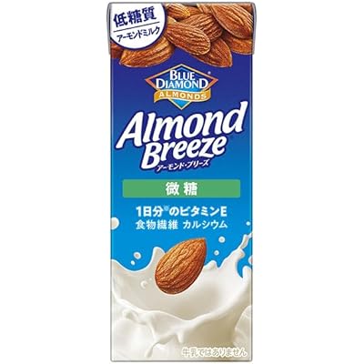 カゴメ アーモンド・ブリーズ 微糖 200ml紙パック×24本入×(2ケース)