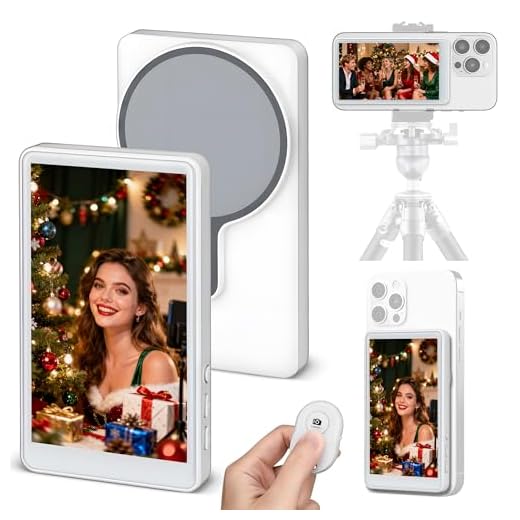 Magnetic Selfie Screen for Phones