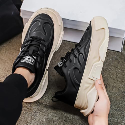 Men's Casual Athletic Shoes Tennis Work Walking Shoes Platform Chunky Fashion Sneakers for Men4