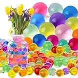 Devenirriche 20070pcs Water Beads, Eco-Safe Gel Balls for Vases & Floral Arrangements, Giant Balls for Home Decor & Wedding Centerpieces