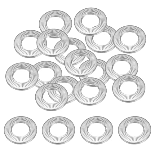Rondelle plate M16 en acier inoxydable 304 durable PATIKIL pour fixation mécanique de haute précision