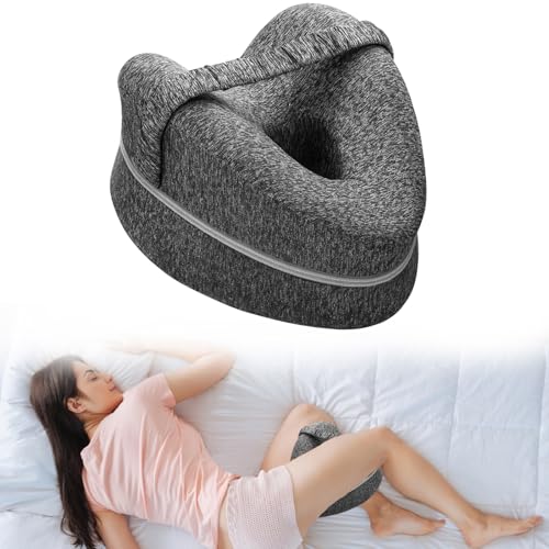 JazRvr Kniekissen Für Seitenschläfer, Seitenschläferkissen Knie, Beinkissen, Kniekissen Zum Schlafen, Kissen Zwischen Beine Zum Schlafen, Orthopädisches Kissen Für Rücken, Hüfte Und Knie