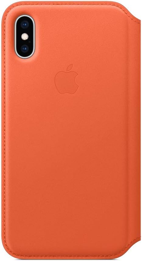 Apple iPhone Xs Leather Folio Case - Sunset