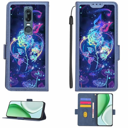 Kinetijy hülle Kompatibel Für Shift 6mq SHIFT6mq Hülle Hülle Handyhülle Schutzhülle [Mit 9H Festigkeit HD Schutzfolie][RFID-Blockierung][Brechungseffekt] LPT-LMG