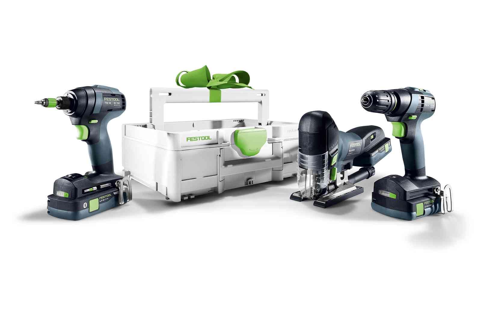 Festool Kit Combo sans fil montage TID 18/TXS 18/PSC 420/TB M 137