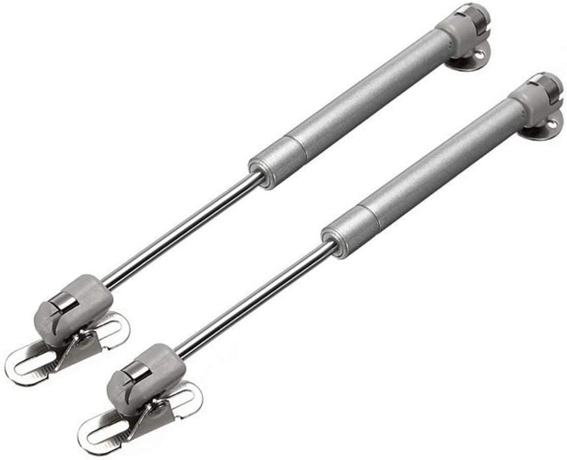 Gas Strut, 2 Pack Gas Struts Slow Down Lift Stay Support, Hinge Spring, Soft Close Hinges for Kitchen Cabinet Hinges Cupboard, Heavy Duty Lid, 80N