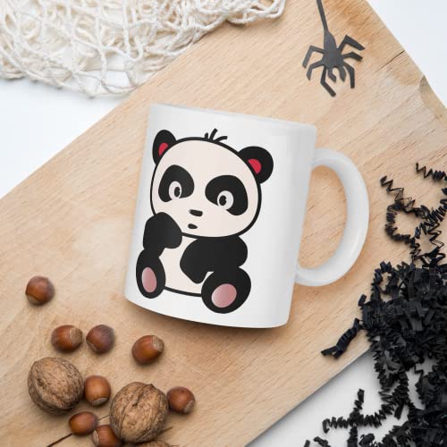 Image of Printed Coffee Mug Bunny Gift for Birthday | Christmas | New Year - 350ml Capacity - (MD9114)