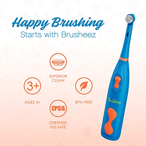 image for Brusheez® Kids Electric Toothbrush Set (Carnivore Edition) - Battery 