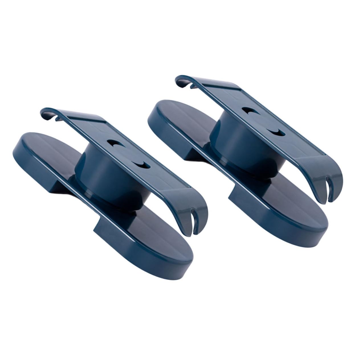 DOITOOL 2pcs Wall-Mounted Socket Cable Holder Self-Adhesive Power Strip Fixator Cable Organizer for Home Office