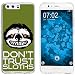 Produktbild PhoneNatic Case kompatibel mit Huawei P10 Plus Silikon-Hülle Crazy Animals Faultier M3