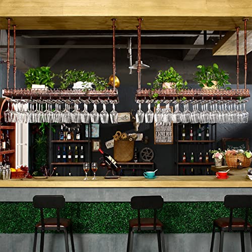 Support de décoration de plafond à l'envers pour optimiser les petits espaces de bar - 3