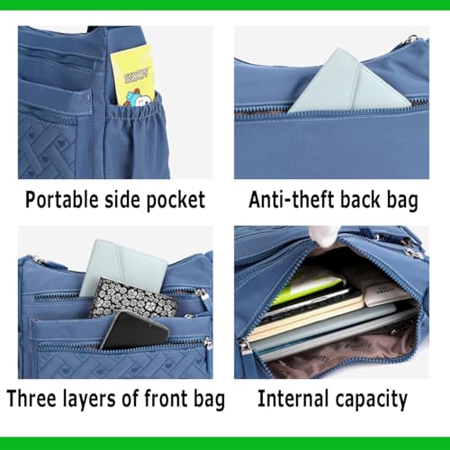 2024 New Popularate Bag, Nylon Shoulder Messenger Bag, Classic Luxury Crossbody Bag, Large Capacity Cross-body Bag4