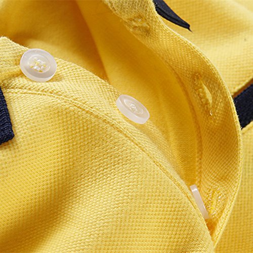 LittleSpring Boys Girls Polo Shirt School Uniform Short Sleeve Pique Polo T Shirt for Kids4
