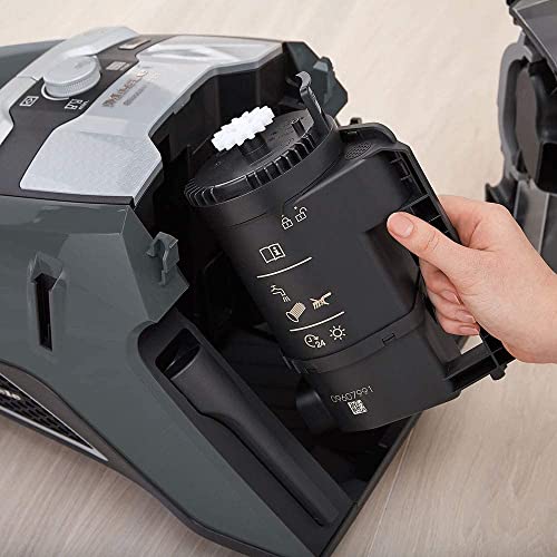 Miele Blizzard Cx1 Pure Suction Canister Vacuum Cleaner + Sbd285-3 Rug & Floor Tool + Sbb300-3 Parquet Twister + Crevice Tool + Upholstery Tool + Dust Brush #TOP2