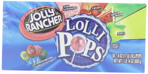 Jolly Rancher Lollipops, Assorted Halloween Candy, 100 Count Bulk Candy #TOP1