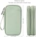 Electronic Organizer Travel Cable Accessories Bag,Electronic Organizer Case,Electronic Accessories Organizer Bag for Power Bank, Charging Cords, Chargers, Mouse, USB Cable, Earphones (Mint Green)